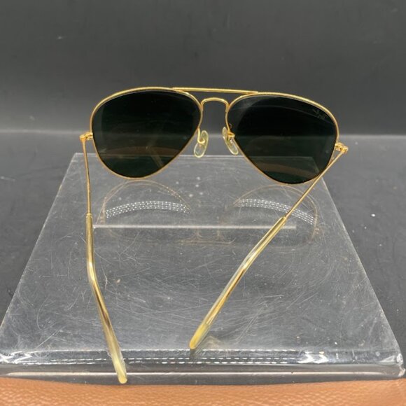 Vintage B&L Ray-Ban Bausch & Lomb Aviators Sunglasses With Case - Picture 4 of 11